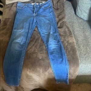 Hollister Blue Skinny Jeans Classic Denim Style
